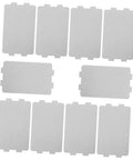 Microwave Mica Sheet Insulation Plates Set 10 Pack Heat Resistant Cuttable Mica Plate For Oven Replacement Accessories