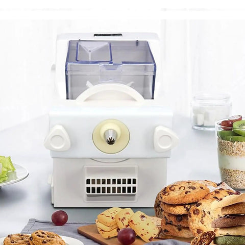 Automatic Cookie Press And Biscuit Maker, 180W Electric DIY Baking Tool With 8 Nozzles And 6 Cookie Patterns, Easy Clean