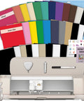 Maker 4 Starter Craft Bundle With All In One Die Cutting Machine, Vinyl And Iron On HTV Materials, Mats, Tools, And Starter Supply Kit