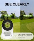 High Performance Golf Rangefinder With Slope Magnetic Mount 1100 Yard Range 6X Magnification Flag Pole Lock Vibration For Golfers