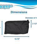 Dust Bag Replacement For 12 Inch Metabo Hitachi Miter Saws With 2.5 Inch Dust Port Wire Frame Support Heavy Duty Build