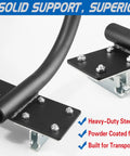 Heavy Duty Steel 7 Inch E Track Wheel Chock With Adjustable Front Tire Stop For E Track And X Track Systems Fits Trailers And Cargo Vans Keeps Your Front Tire From Shifting During Transport 1 Pack, close-up of steel construction and mounts