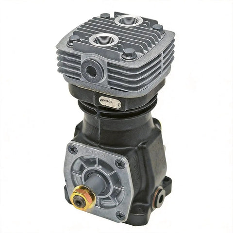 Air Brake Compressor AL68237 for Heavy Duty Farm Tractors Pneumatic Pump Assembly, metallic construction