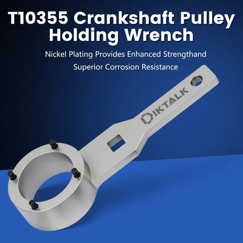 T10355 crankshaft pulley holding wrench part of Timing Tool Set For Audi And VW EA888 Engines 1.8 2.0 TSI TFSI Gen 1 To Gen 3