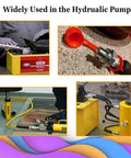 Elifecenter 3/8-NPT hydraulic quick-connect coupler, front view with yellow hydraulic pump.
Elifecenter 3/8-NPT hydraulic quick-connect coupler, side view showing dust caps.
Elifecenter 3/8-NPT hydraulic quick-connect coupler, close-up of end with dust caps.
Elifecenter 3/8-NPT hydraulic quick-connect coupler, installed on yellow unit with hoses.