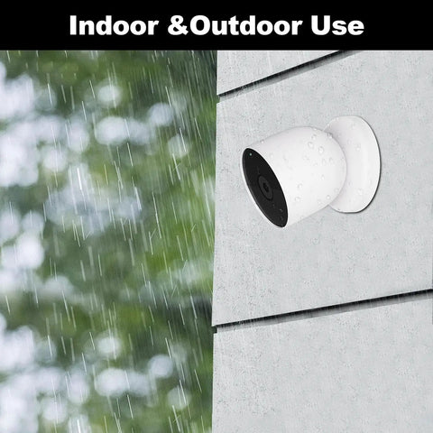 Magnetic Wall Mount For Google Nest Cameras Indoors Or Outdoors Battery 2nd Generation Replacement Base Plate in use