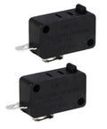 Two Pack KW7 0 Micro Switches 1NO 1NC Built For Air Fryer XL Power XL Vortex Microwave Oven Welding Gun Induction Cooker