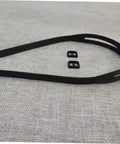 Adjustable Silicone Eyeglass Strap For Swimming And Pool Use No Slip Design with quick adjustment buckles on display.