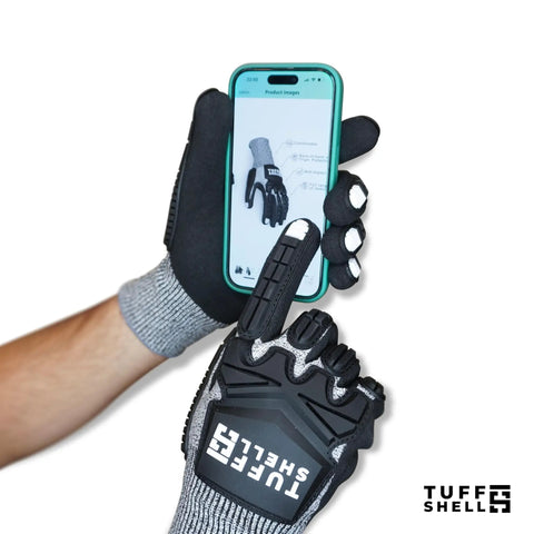 Cut Resistant Lobstering Gloves With Touchscreen Capability For Diving Spearfishing And Crab Catching Heavy Duty HPPE Liner Puncture Resistant Large Durable