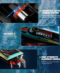 Features of Brushless RC Boat 40MPH Beast With Self Righting LED Lights Fishing Function 19 Inch High Speed Racing Boat
