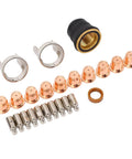 Get Your Torch Tip Kit Ready With This 24Piece Plasma Cutting Consumables Combo featuring electrodes and nozzles.