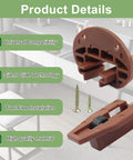 Top Notch Heavy Duty Bottom Mount Drawer Slides Featuring Buttery Smooth Rolling Tracks For Vintage Dressers And Nightstands handy furniture fix up kit, plastic components and screws.