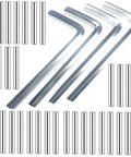 Spring Hinge Tension Pin Replacement Kit With 41 Stainless Steel Shelf Pins And 4 Hex Wrenches for DIY hinges and door closer.