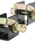 Beefed Up Heavy Duty Lashing Winch Set For 2 Inch Straps Left And Right Bolt On Or Weld On Track Tie Down Tow Dolly For Truck Flatbed Use 3333 Lbs Working Load Limit 10000 Lbs Breaking Strength Black, pair