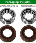 Rear Axle Wheel Bearing Seal Kit For Ford F150 F250 Expedition And Lincoln Navigator 9.75 Ring Gear OE Replacement Kit packaging