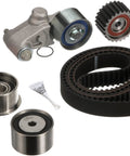 TCK304 PowerGrip Premium Timing Belt Component Kit with belts, idlers, tensioners, springs, and hardware for various vehicles.