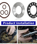 Jet Pump Bearing and Seal Kit For Sea Doo GTI GTS SP GTX XP HX XPI GSI GS RX LRV 3D Explorer installation process