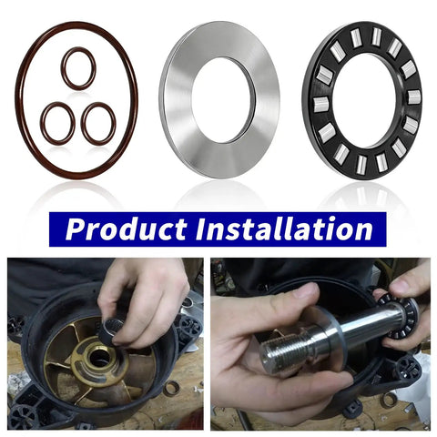 Jet Pump Bearing and Seal Kit For Sea Doo GTI GTS SP GTX XP HX XPI GSI GS RX LRV 3D Explorer installation process