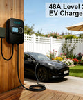 Home Ready Level 2 EV Charger Bringing Forty Eight Amps Straight To Your Driveway J1772 Electric Vehicle Charging Station with 25 foot cable