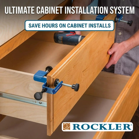Drawer Front Alignment Clamps For Cabinet Installation Grab And Go Right And Left Side Drawers Tools Steel And Plastic