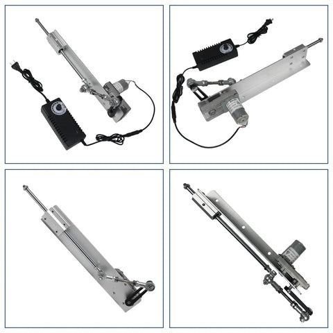 Plug And Play Reciprocating Linear Actuator With 6 Inch Stroke Adjustable 3-15 cm telescopic rocker arm mechanism gear motor DC24V