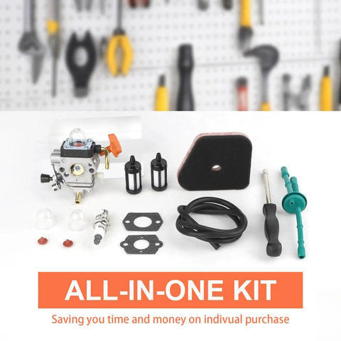 Stihl Trimmer Carburetor Kit For FS90R FS90 FS110R FS100 KM90R KM90 FS100RX FS110 KM110R HT100 HT101 C1Q S174 Carb Premium