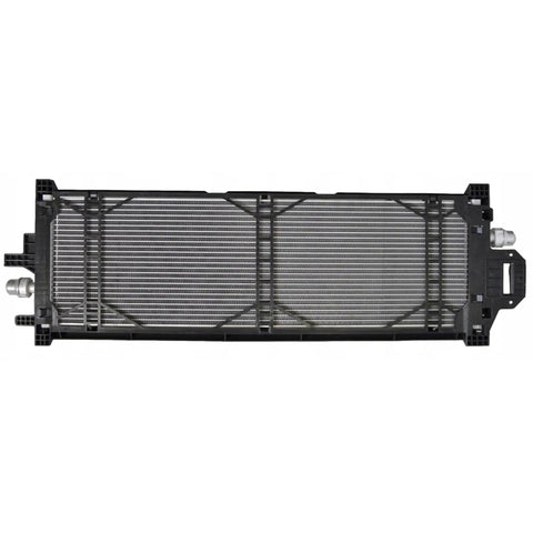 Aluminum Engine Coolant Radiator Heavy Duty Straight Swap For Tesla Model 3 2017 To 2023 front view with sturdy design.