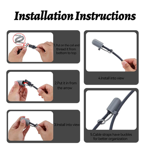 Starlink Gen 3 Cable Silicone Caps Protect Your Gear From Dust And Water installation steps with snap fastening.
