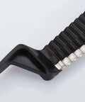 Westmark Garnetta crinkle cutter, black handle with ridged stainless blade, 8.5 in long