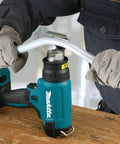 Cordless Heat Gun With Variable Temperature Up To 1022F And Dual Airflow 4.2 to 7.1 CFM used for bending metal pipe
