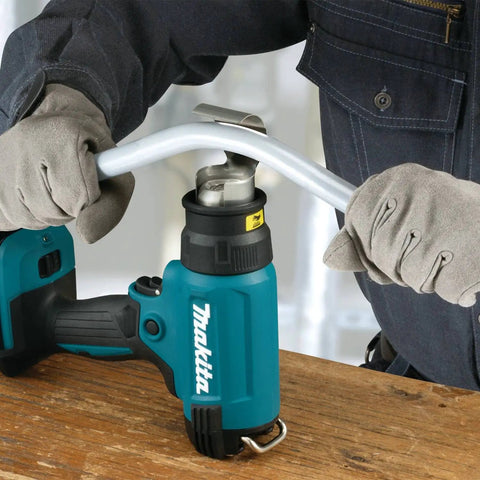 Cordless Heat Gun With Variable Temperature Up To 1022F And Dual Airflow 4.2 to 7.1 CFM used for bending metal pipe