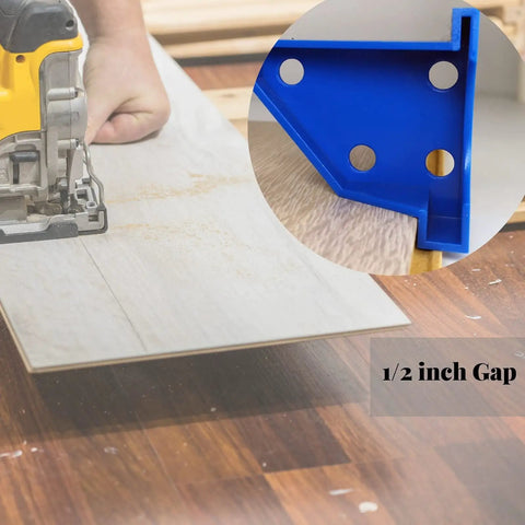 Flooring Spacers 1/2 Inch And 1/4 Inch Pack Of 40 For Laminate LVP Vinyl Plank Engineered Floating Installations DIY Friendly