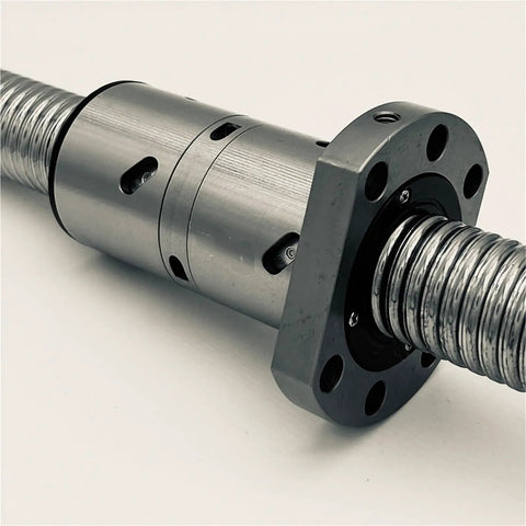 Ball Screw With Double Nut For CNC Parts 360mm RM2510 Machined DFU2510 Roller Style High Precision Linear Motion