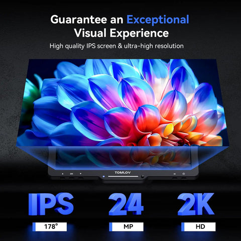 TriL110 3 Lens Digital Microscope With 10.1 Inch IPS Screen 2500X HD Coin View LCD Soldering Microscopy For Grownups 14 LED Lights 2K Quality PC And TV Compatible displaying colorful IPS screen