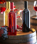 Premium Pvc Heat Shrink Wine Bottle Caps 120 Pieces Assorted Pack Heavy Duty Seal Wraps for liquor on wine bottles.