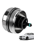 Premium Aluminum Oil Filter Housing Cap Upgrade Replacement For BMW Fits 2006 To 2018 1 Series 3 Series 4 Series