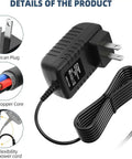 Details of Dope AC Adapter Compatible With Boss RC-600 Loop Station Power Supply Cord Replacement Charger, 100V-240V input