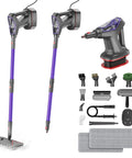 Heavy Duty Steam Mop Cleaner Chemical Free Floor Sanitizer For Hardwood Tile Laminate And Windows featuring attachment parts and accessories.