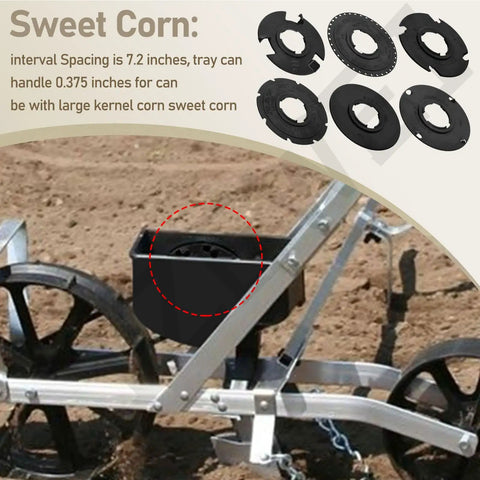 garden seeder with seed plates 12 Piece Seed Plate Set For Garden Seeder