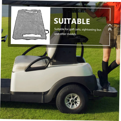 Golf Cart Seat Cover Protector Easy Install Durable Outdoor Seat Cover For Golf And Sightseeing Carts Keeps Seats Clean Comfortable And Weatherproof With Water Resistant Design.
