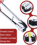 Close-up of the tensioner tool from Heavy Duty Banding Strapping Kit With Tensioner And Sealer Tool All In One Pro Grade.