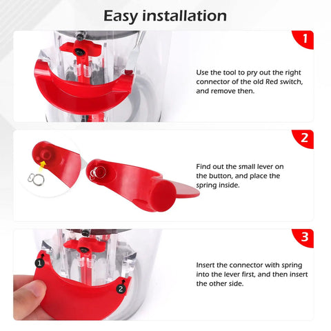 Installation guide for Upgraded Dust Bin Trigger Lever Replacement For V10 V11 V15 SV12 SV14 Gen5 Vacuum Cleaners