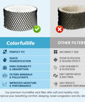 Comparison of 4 Pack HWF62 Humidifier Filter A Replacement for Holmes Sunbeam with other filters