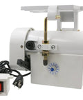 Industrial Sewing Machine Servo Motor 550W 110V High Torque For Heavy Duty No Frills Stitching Quiet Operation, white finish, close-up view