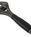 Ergonomic X Wide Adjustable Wrench 10 Inch With Extra Wide Jaws And Slim Head For Tight Spaces Thermoplastic Handle