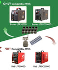 Brown Color Pro Grade Plasma Cutter Consumables Set For LTP5800D LTP5000D LTPDC2000D compatibility guide with models