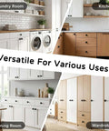 Versatile uses of 32 Piece Black Cabinet Knob Set Round 1 Inch Drawer Pulls For Kitchen Cabinets And Vanity Doors Durable Zinc Alloy Hardware