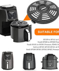 8.2 Inch Nonstick Grill Pan Replacement Tray for Ninja Air Fryers Like AF101 AF150 AF161 XL Max Models Dishwasher Safe