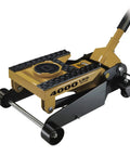 4000 Lb 3 In 1 Garage Floor Jack With Tie Down Straps, All In One Lift For Cars Trucks Motorcycles ATVs And More From Five And A Half Inches Low To Maximum Height, Replaces Multiple Jacks, Heavy Duty Tool
