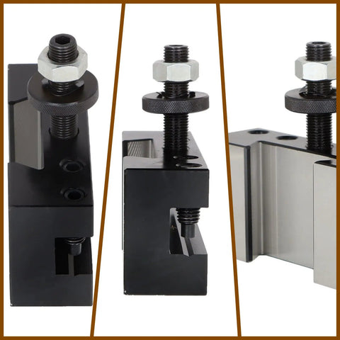 Quick Change Turning Tool Holder CXA 250-302 for Lathe Turning and End Face, Sealed Post, Easy Swaps, High-Quality Tool Post
